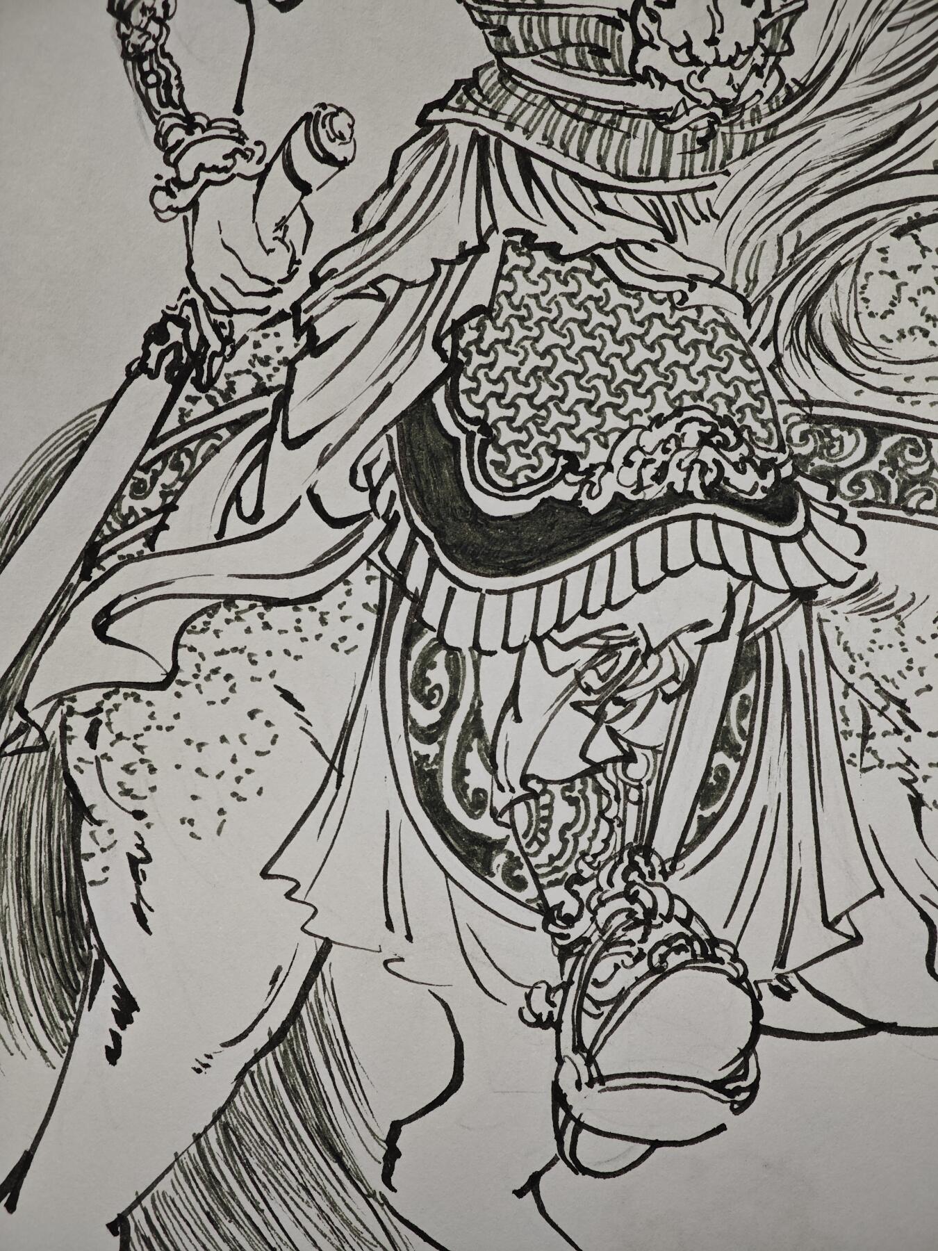 白泽拍卖卡牌手绘专场第30期（白金之夜 跨年大拍） 2021 胡洪手绘画 2张 扈三娘  胡洪亲签 钤印