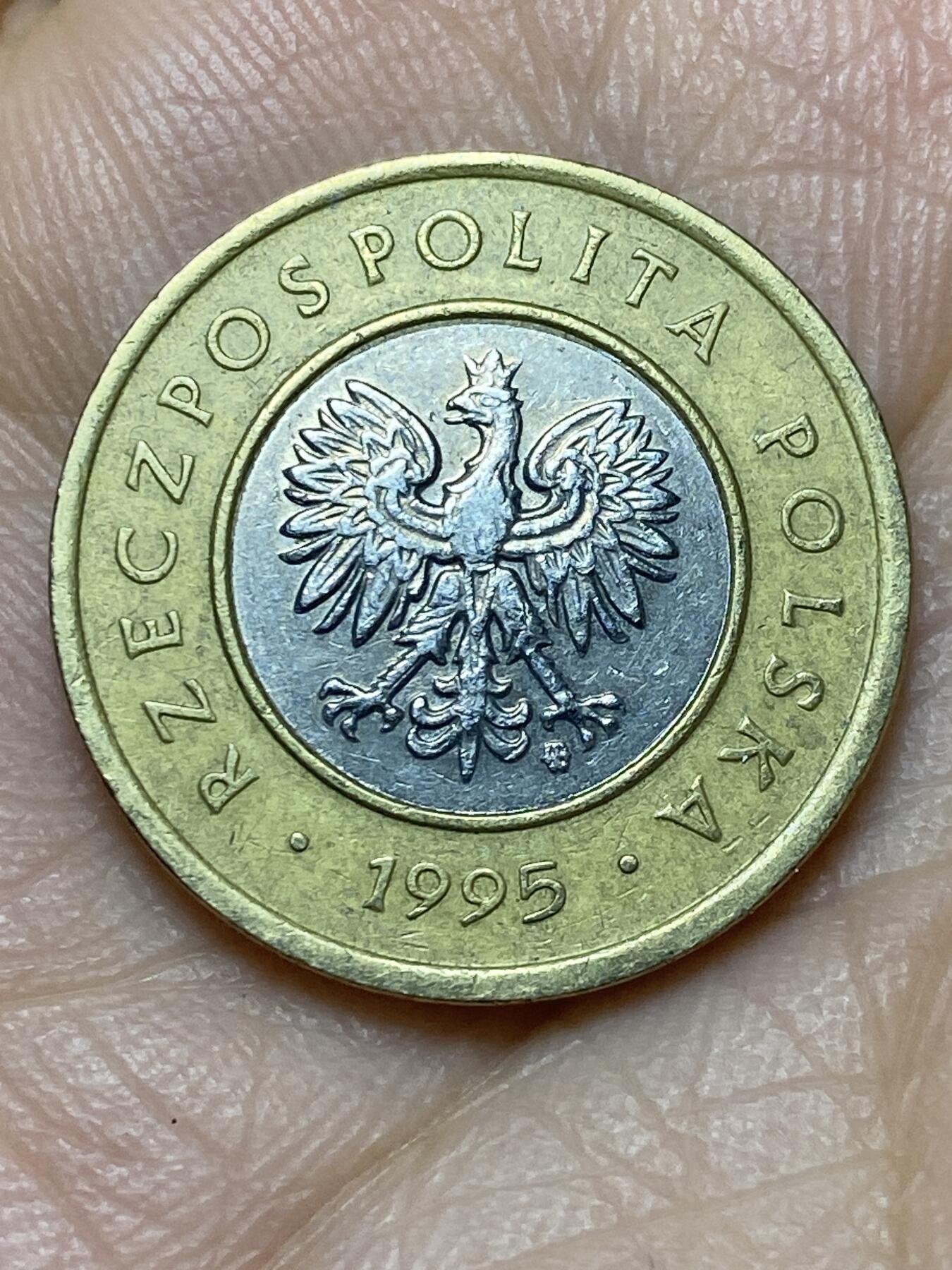 2025年第一百四十场(总第一百六十六场）外国好品散币场(免佣金) 波兰🇵🇱1995年2兹罗提