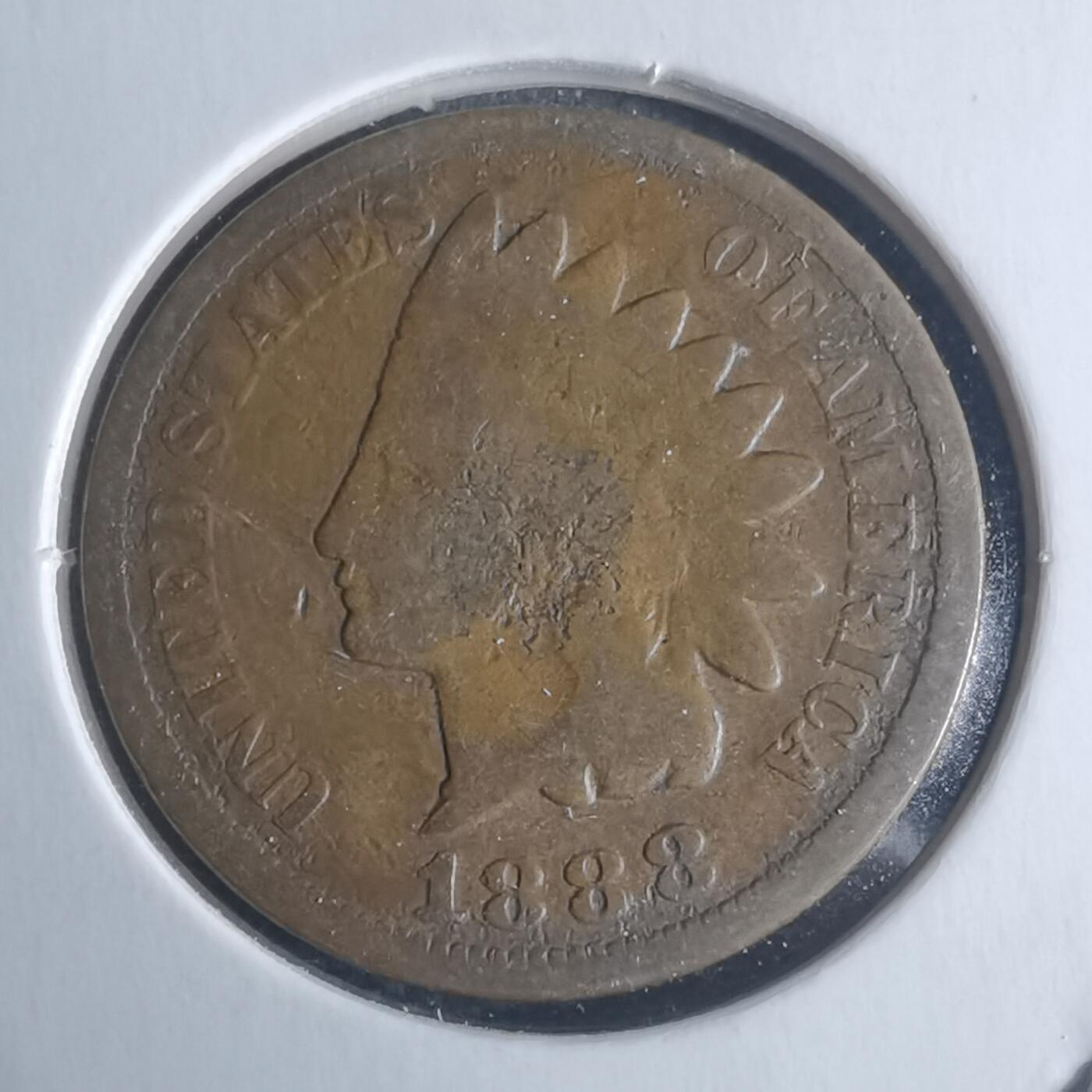 沼泽如烟--第946场 美国1888年一分