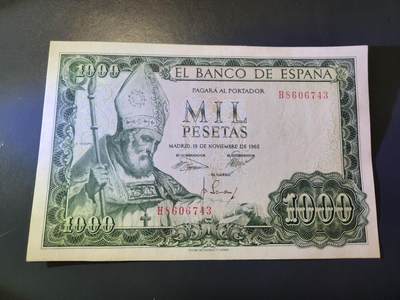 12月27号晚上8点 外国纸币自动截拍第77场 - 西班牙几乎全新