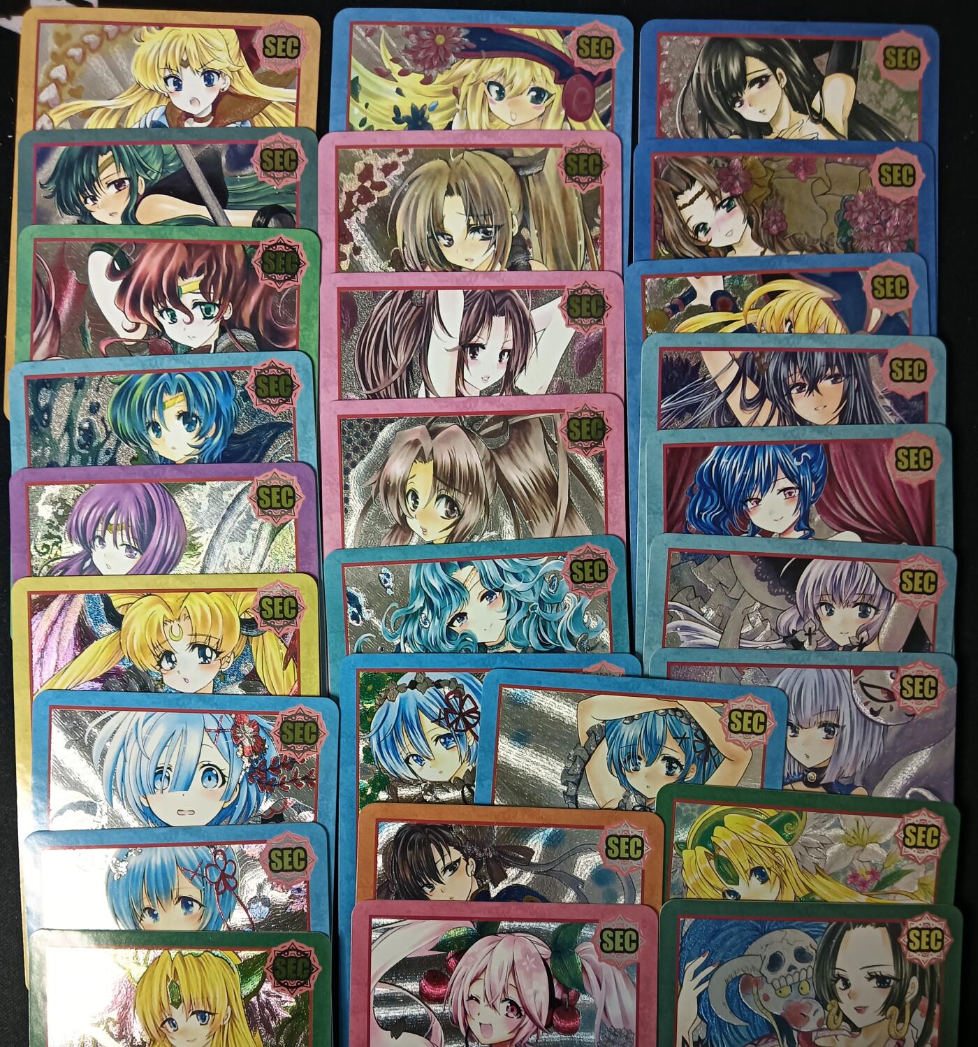 花开卡拍第53期（12月28号周日截拍，品控勿拍!!!拍品不寄存，运费5元，自制卡难免瑕疵，可能存在轻微撞角爆边等出厂瑕疵，品控介意勿拍！）