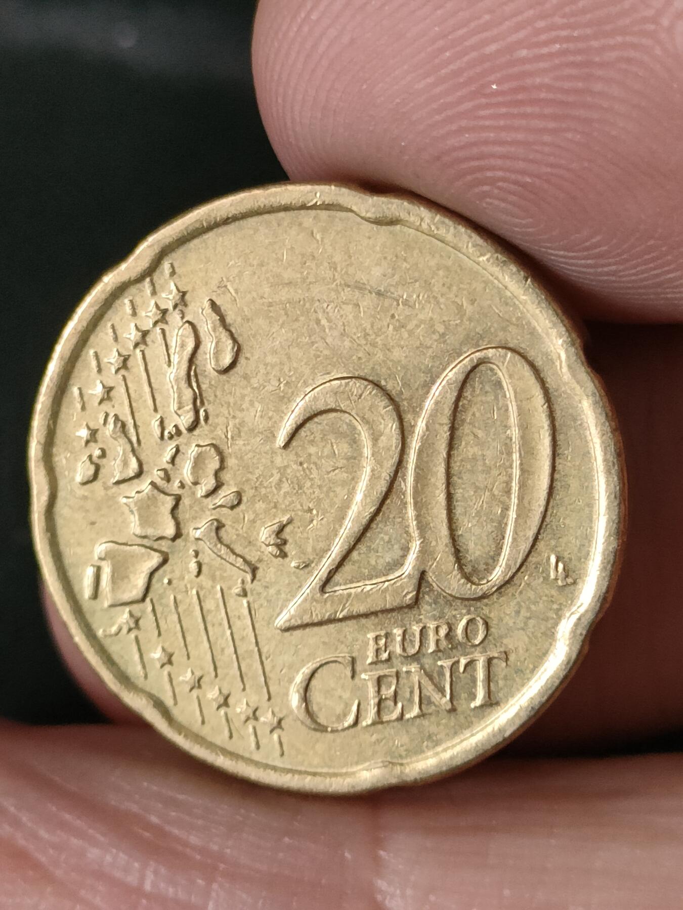 猩哥外币小铺➨【第213场】 20欧分