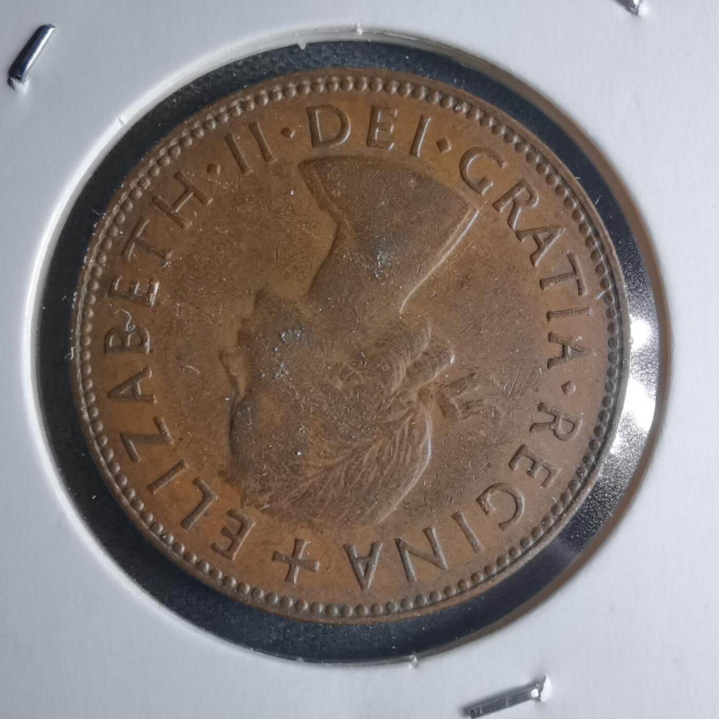 沼泽如烟--第946场 澳大利亚1954年半便士