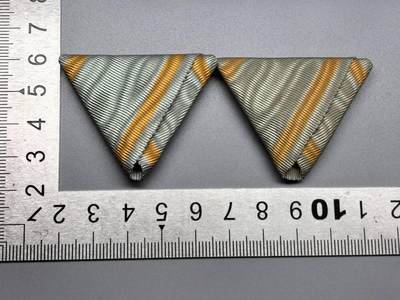 小驴勋章奖章收藏12月27日周六晚六点拍卖（珍爱和平，收藏战争，铭记历史，勿忘国耻，忠党爱国。有偿代拍，送拍规则在简介最后，参拍须阅读规则后再参拍，关系到运费包装发货时效真假辨别等关键信息，拍卖时不再发原图，看大图店主微信码在拍卖店铺介绍里） - 瑞宝绶带一对