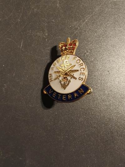 老王徽章第172期 - 英国武装力量老兵协会证章