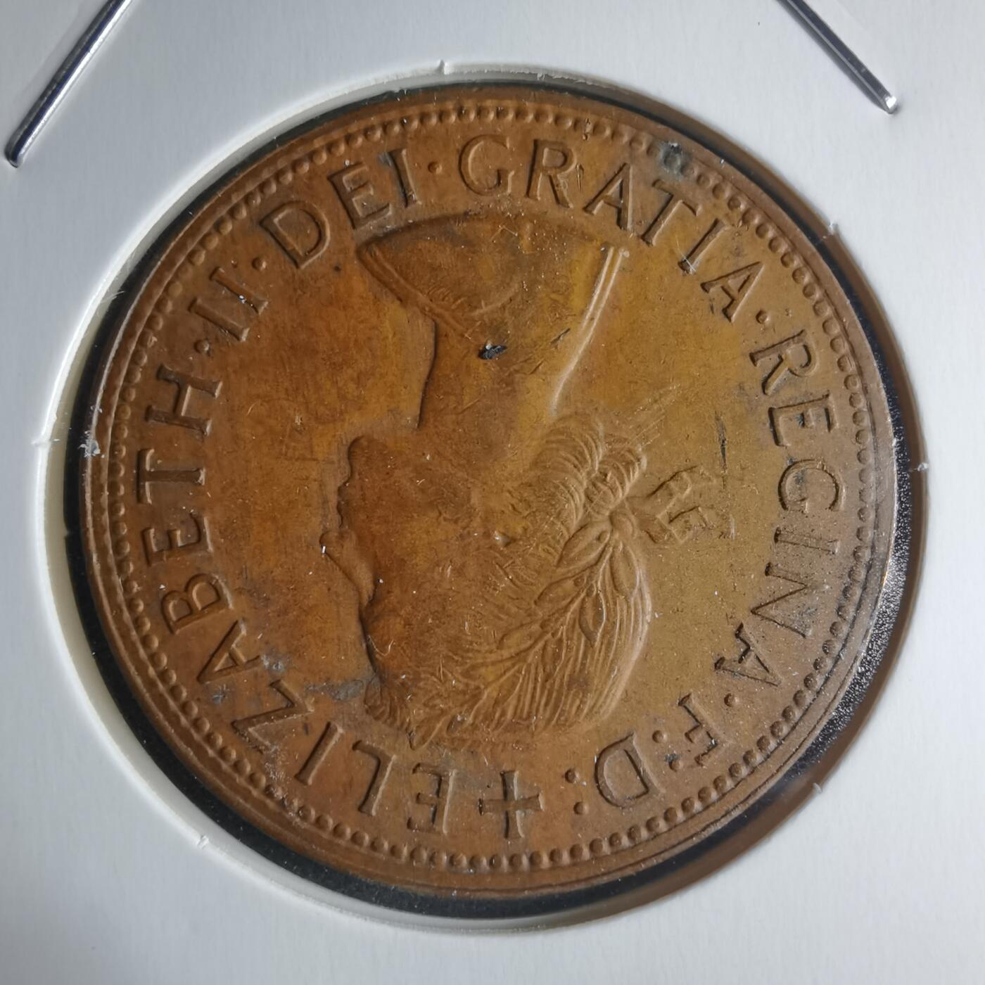 沼泽如烟--第946场 澳大利亚1956年1便士