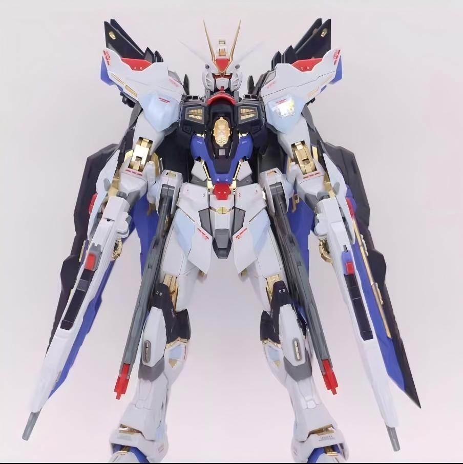 高达手办 魂蓝配色大班8802S强袭自由不带光翼版本