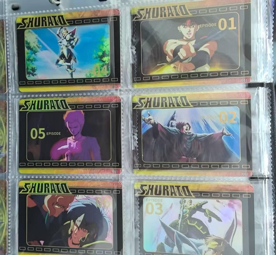 龙虎卡牌-六九场（无佣金，周六结拍，欢迎送拍） 【原膜】彩闪6张全 可可瑞听天空战记 剧情卡E01-06一套