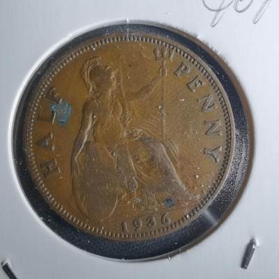 沼泽如烟--第946场 - 英国1936年半便士