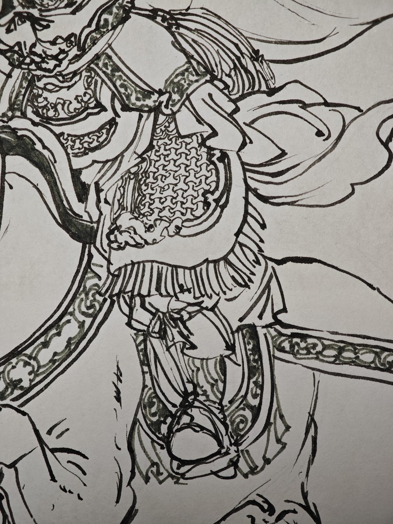 白泽拍卖卡牌手绘专场第30期（白金之夜 跨年大拍） 2021 胡洪手绘画 2张 扈三娘  胡洪亲签 钤印