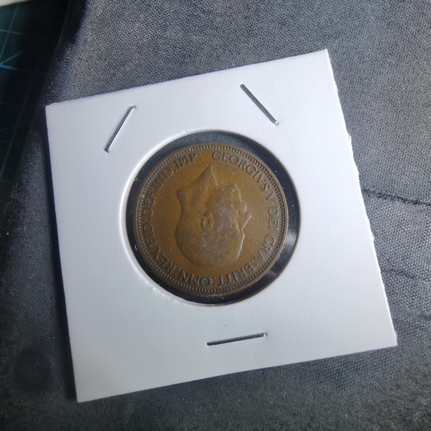 沼泽如烟--第946场 英国1936年半便士