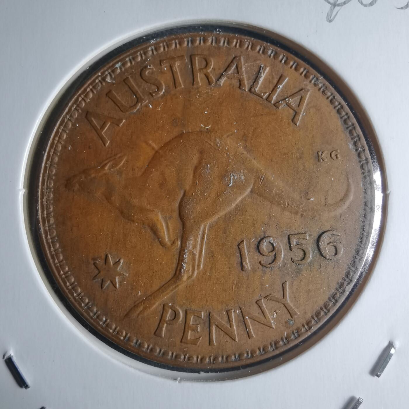 沼泽如烟--第946场 澳大利亚1956年1便士