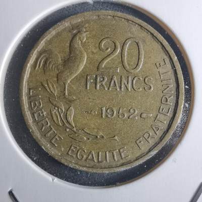 沼泽如烟--第946场 - 法国1952年20法郎