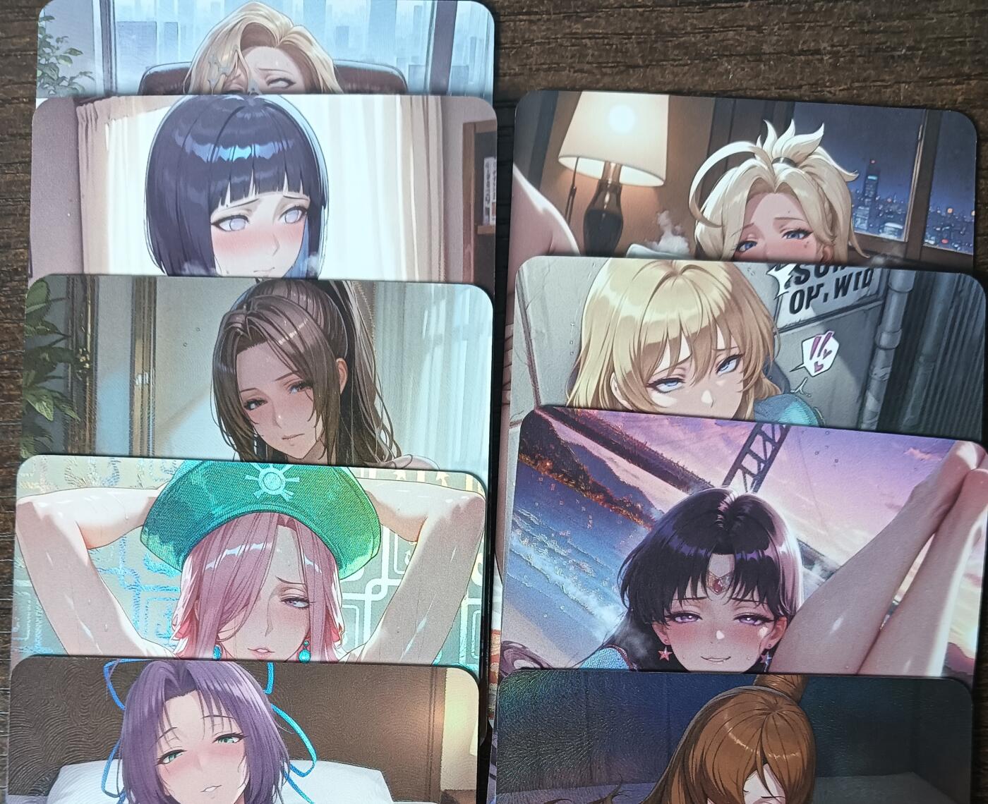 花开卡拍第53期（12月28号周日截拍，品控勿拍!!!拍品不寄存，运费5元，自制卡难免瑕疵，可能存在轻微撞角爆边等出厂瑕疵，品控介意勿拍！）