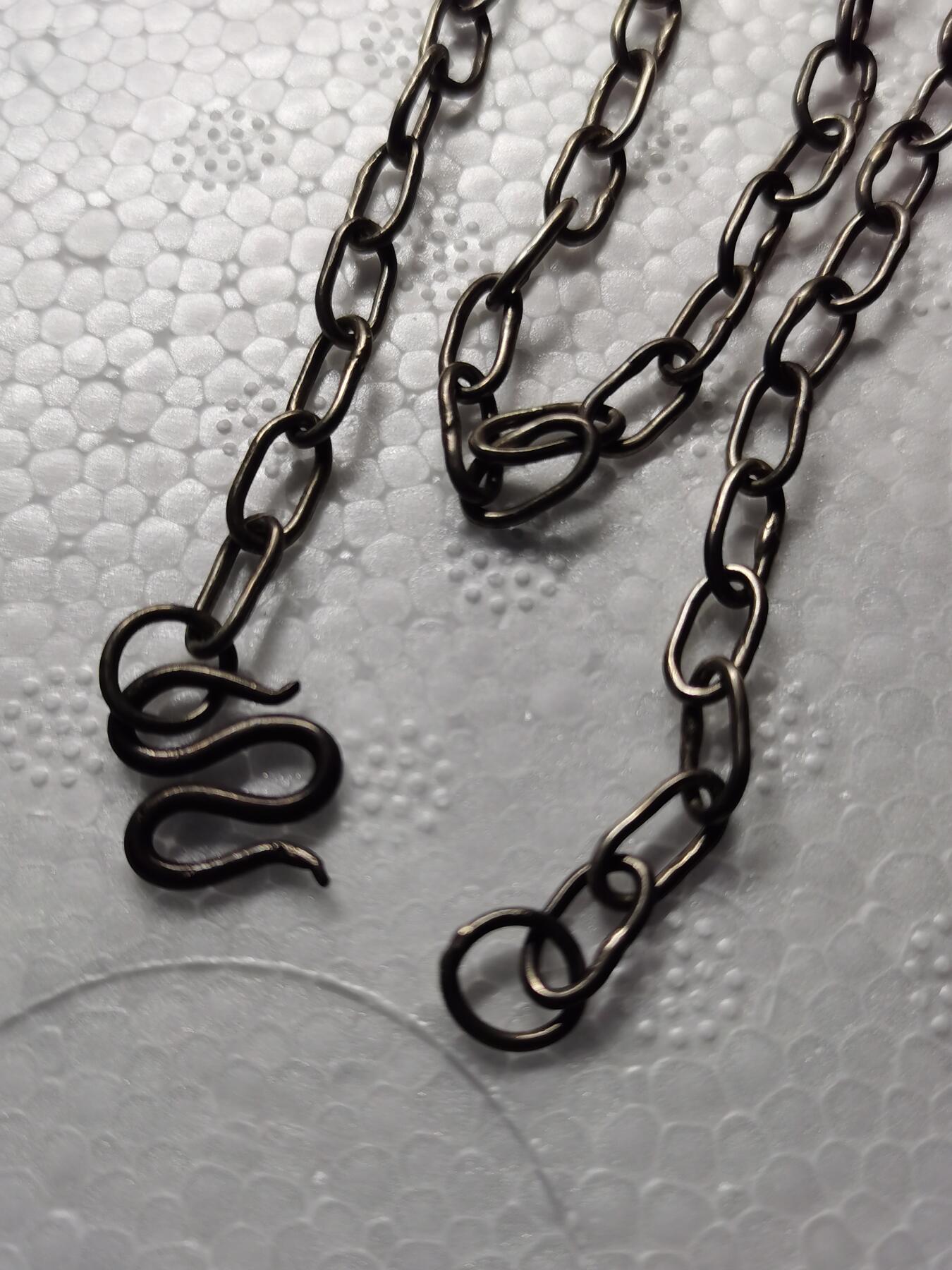 杂件专场90期 清末民国时期老银链