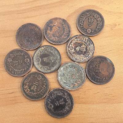 各国硬币第7期 无佣金 - 日本龙二钱铜币10枚