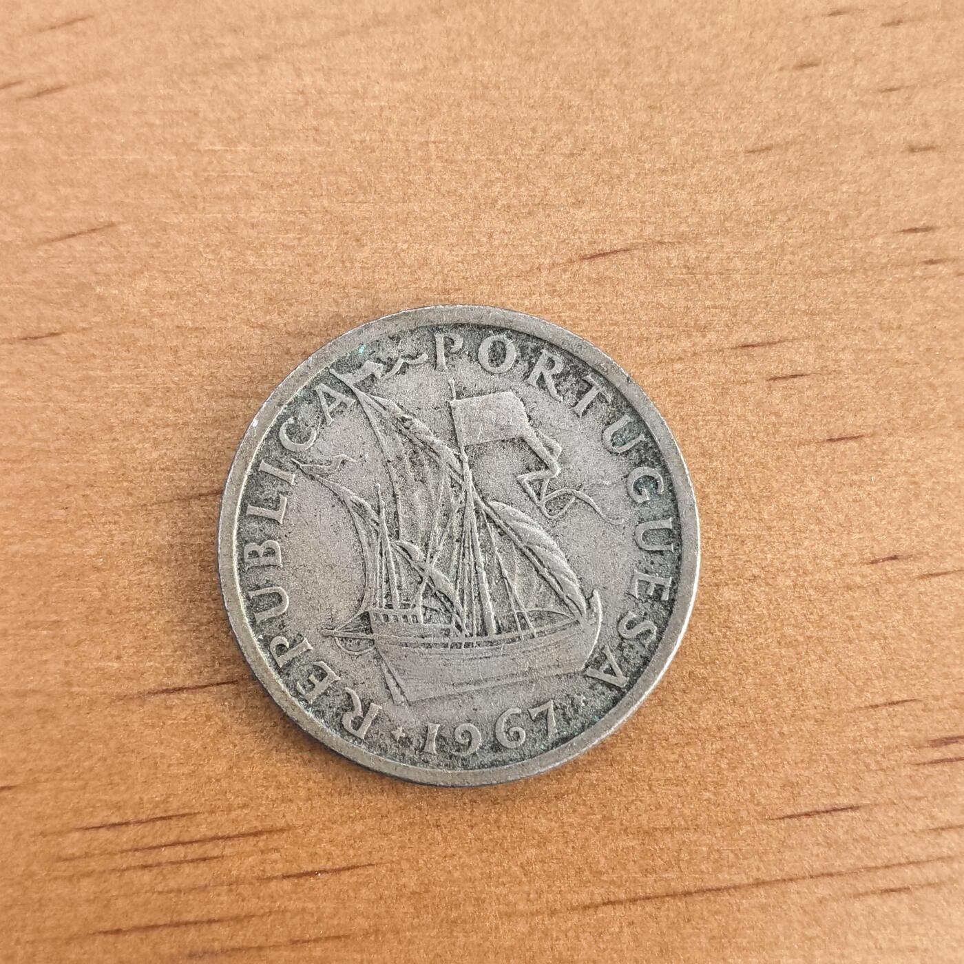 各国硬币第7期 无佣金 葡萄牙5埃斯