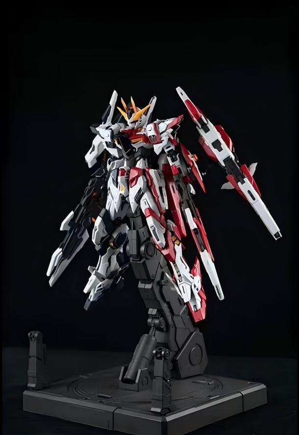 高达手办 初版带特典铁创 1/100 星恒 永恒裁决 合金骨架拼装模型双色外甲，全新未拼装！国创机甲系列，带原装盒说，板件齐全，细节丰富。