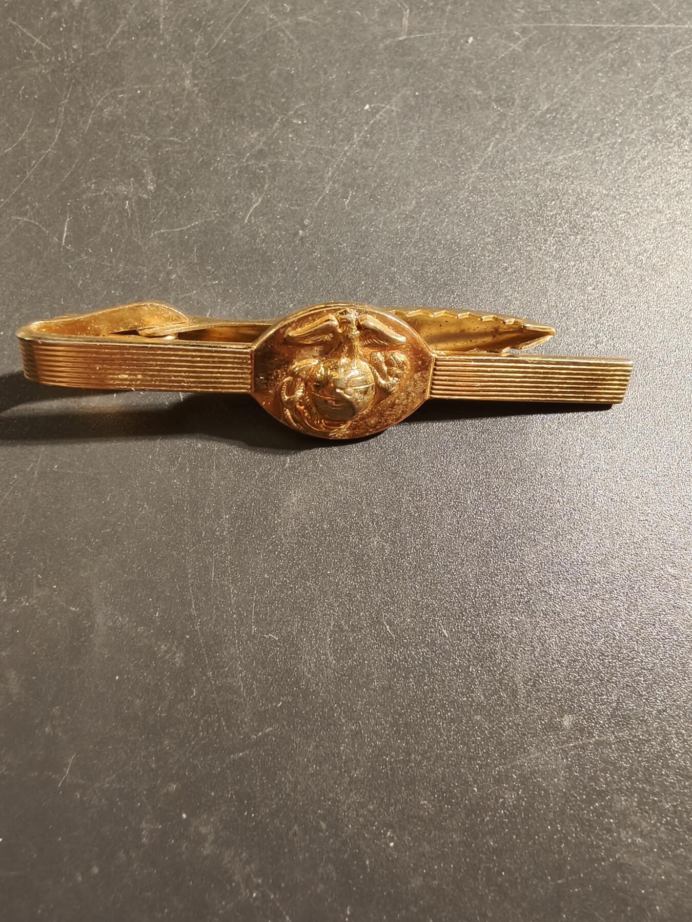 老王徽章第172期 美国海军陆战队领带夹