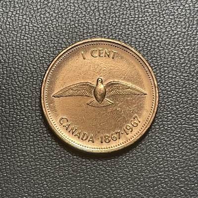 回流1228 - 加拿大1967年1分 加拿大联邦成立100周年 旅鸽（已灭绝）