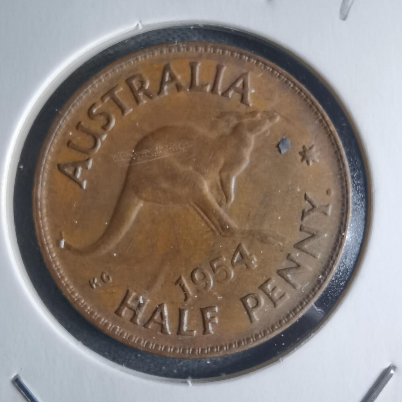 沼泽如烟--第946场 澳大利亚1954年半便士