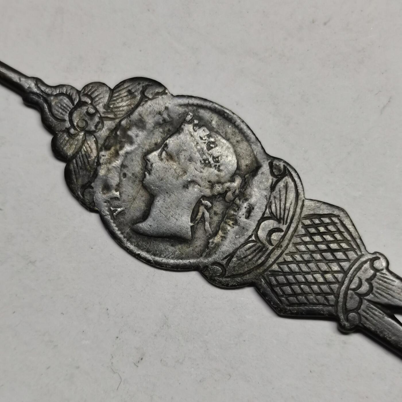 杂件专场90期 清末民国时期老银发簪