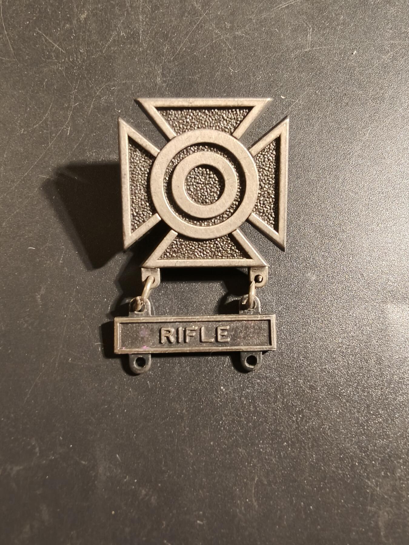 老王徽章第172期 美国步兵射手技能章    步枪勋条