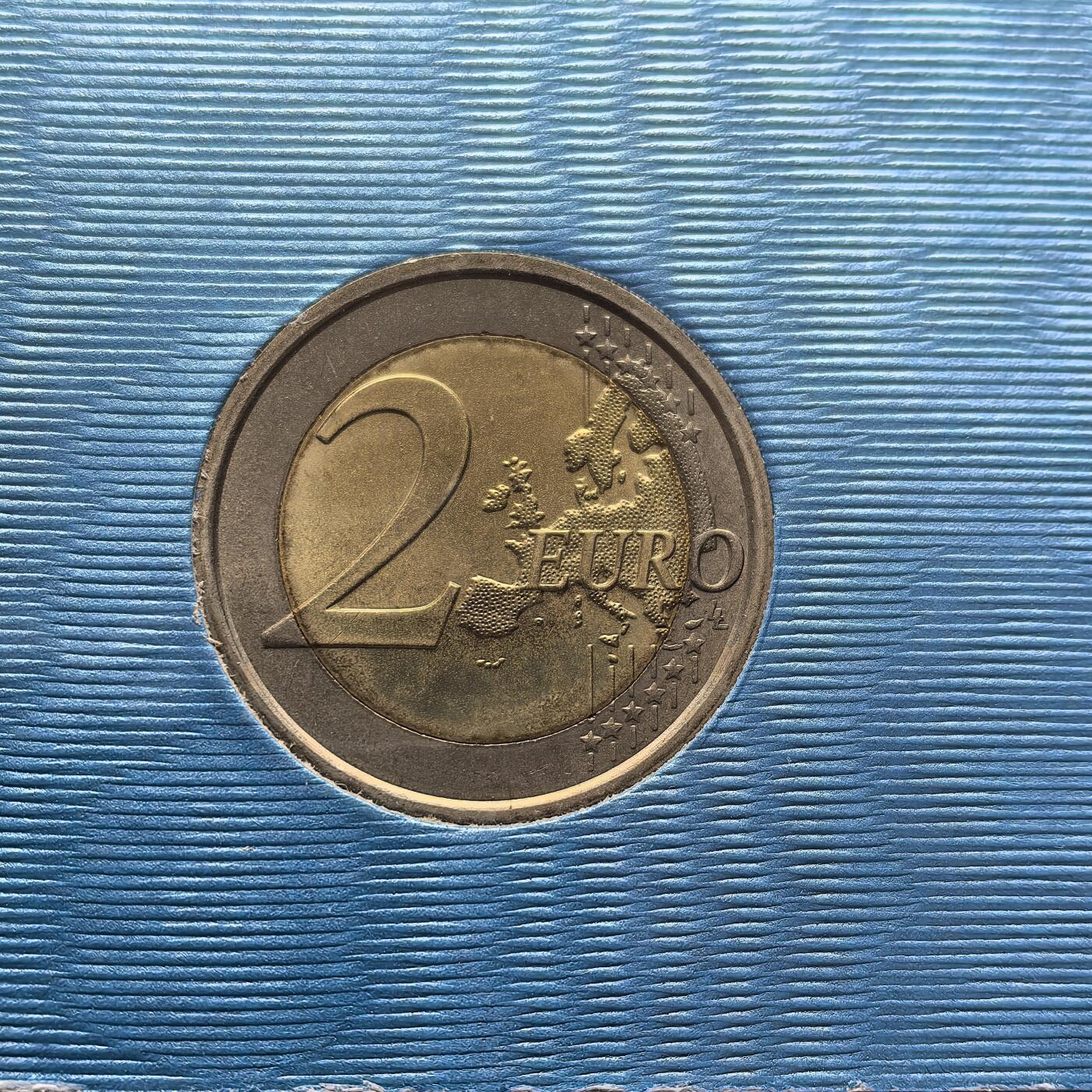 道一币馆币章第一百六十二场 原包装 梵蒂冈2012年第七次国际家庭年2欧元纪念币 89000