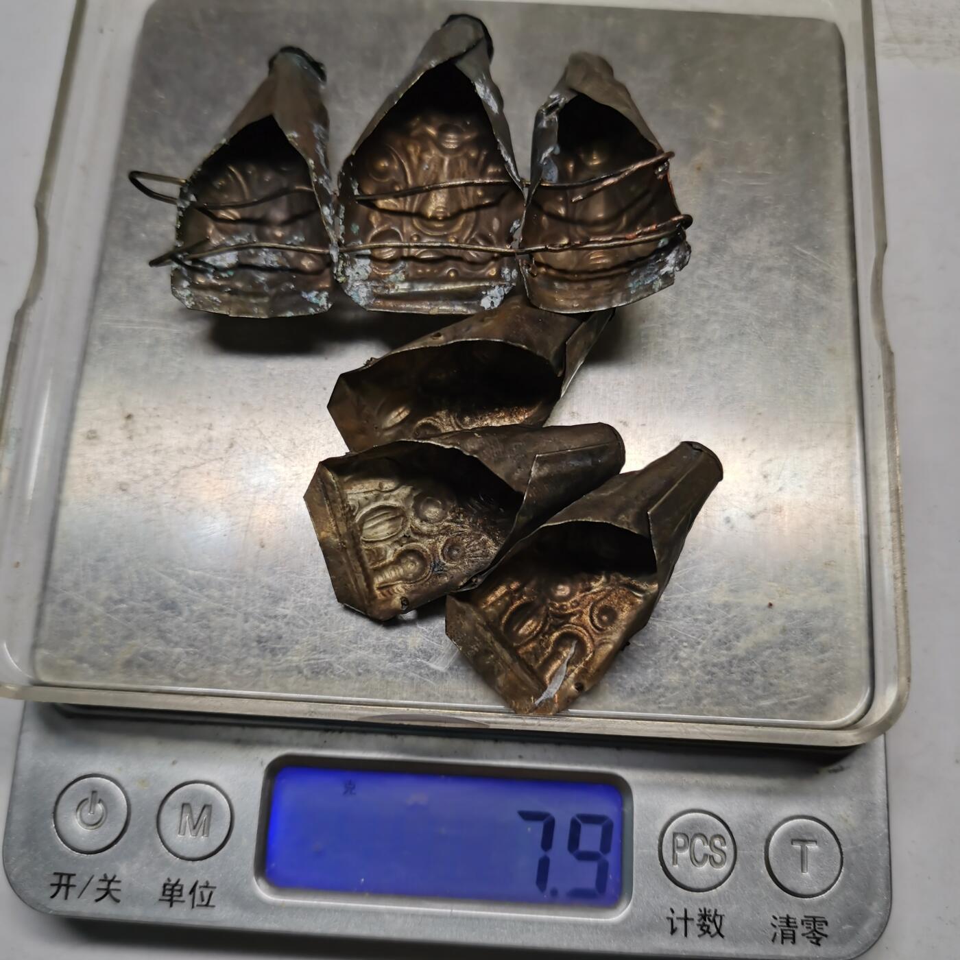 杂件专场90期 清代老银佛