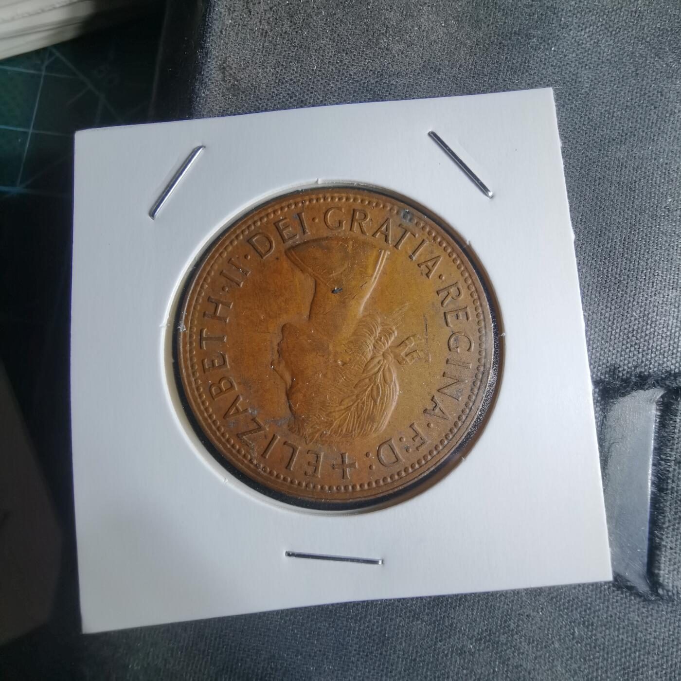 沼泽如烟--第946场 澳大利亚1956年1便士