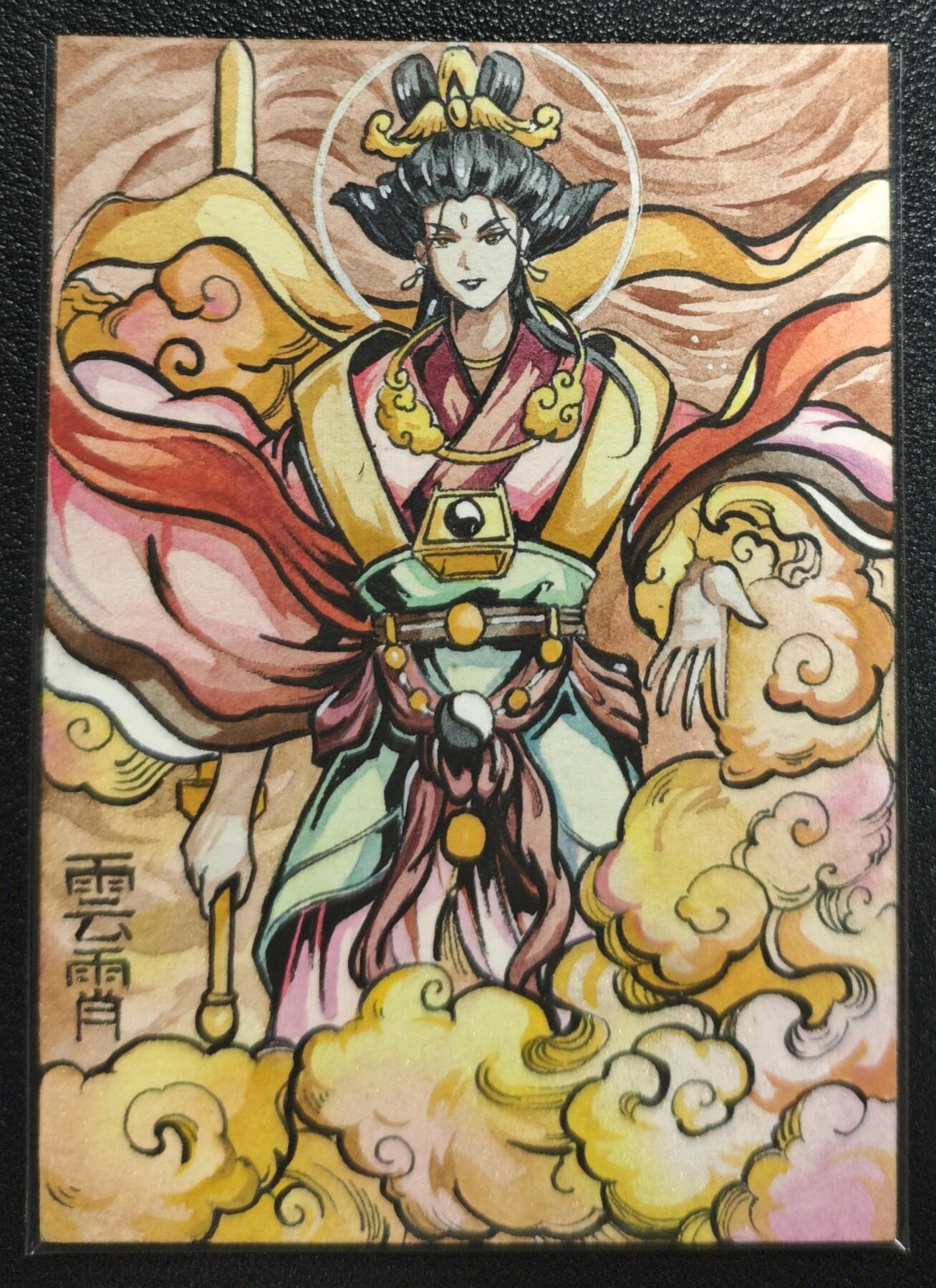 天玑星卡拍第155期《12.29年终场周一截拍》持续收拍收评中 满赠卡需备注 【手绘卡】Rubick 琼霄 云霄 碧霄 手绘卡 三张