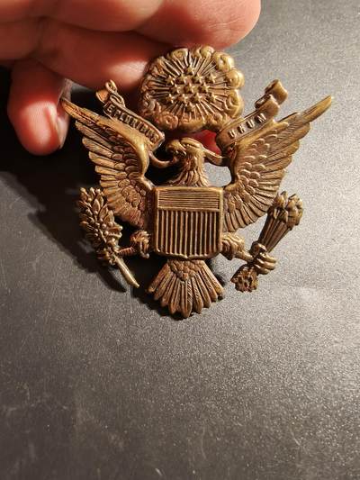 老王徽章第172期 - 美国空军大檐帽帽徽