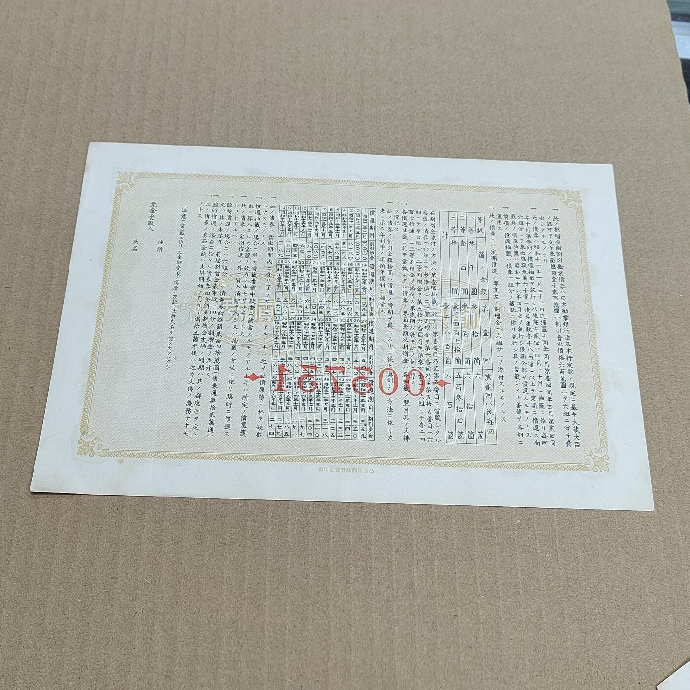 PCAI钱币  25-678  纸币钱币小专场 二战公债