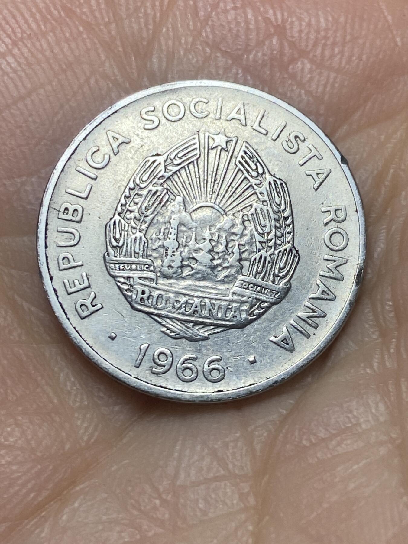 2025年第一百四十场(总第一百六十六场）外国好品散币场(免佣金) 罗马尼亚🇷🇴1966年15巴尼