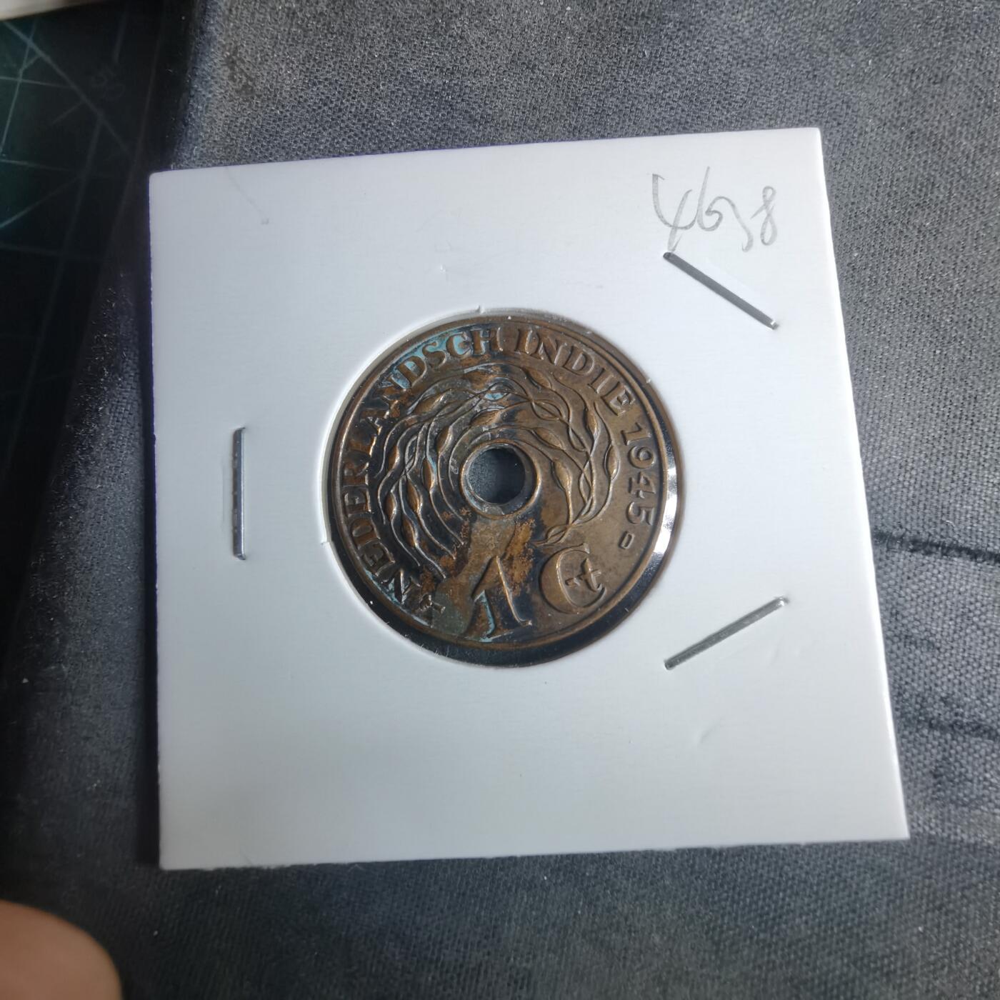 沼泽如烟--第946场 荷属东印度1945年一分