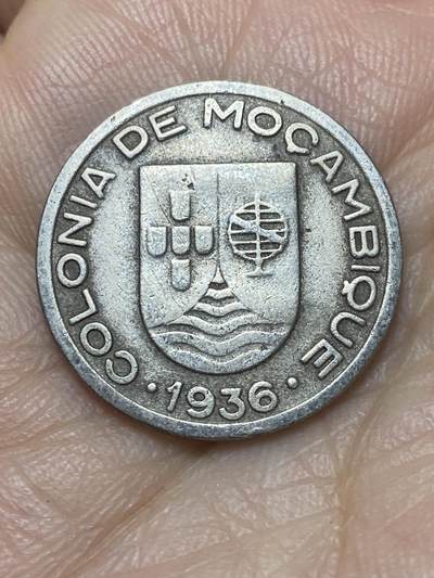2025年第一百四十场(总第一百六十六场）外国好品散币场(免佣金) - 稀少–葡属莫桑比克1936年50分(葡萄牙殖民地时期第一套)