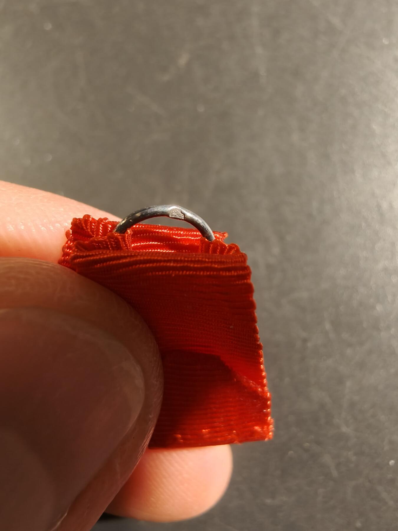 老王徽章第172期 法国骑士级荣誉军团勋章迷你章   四共时期   银质珐琅   带银标厂标