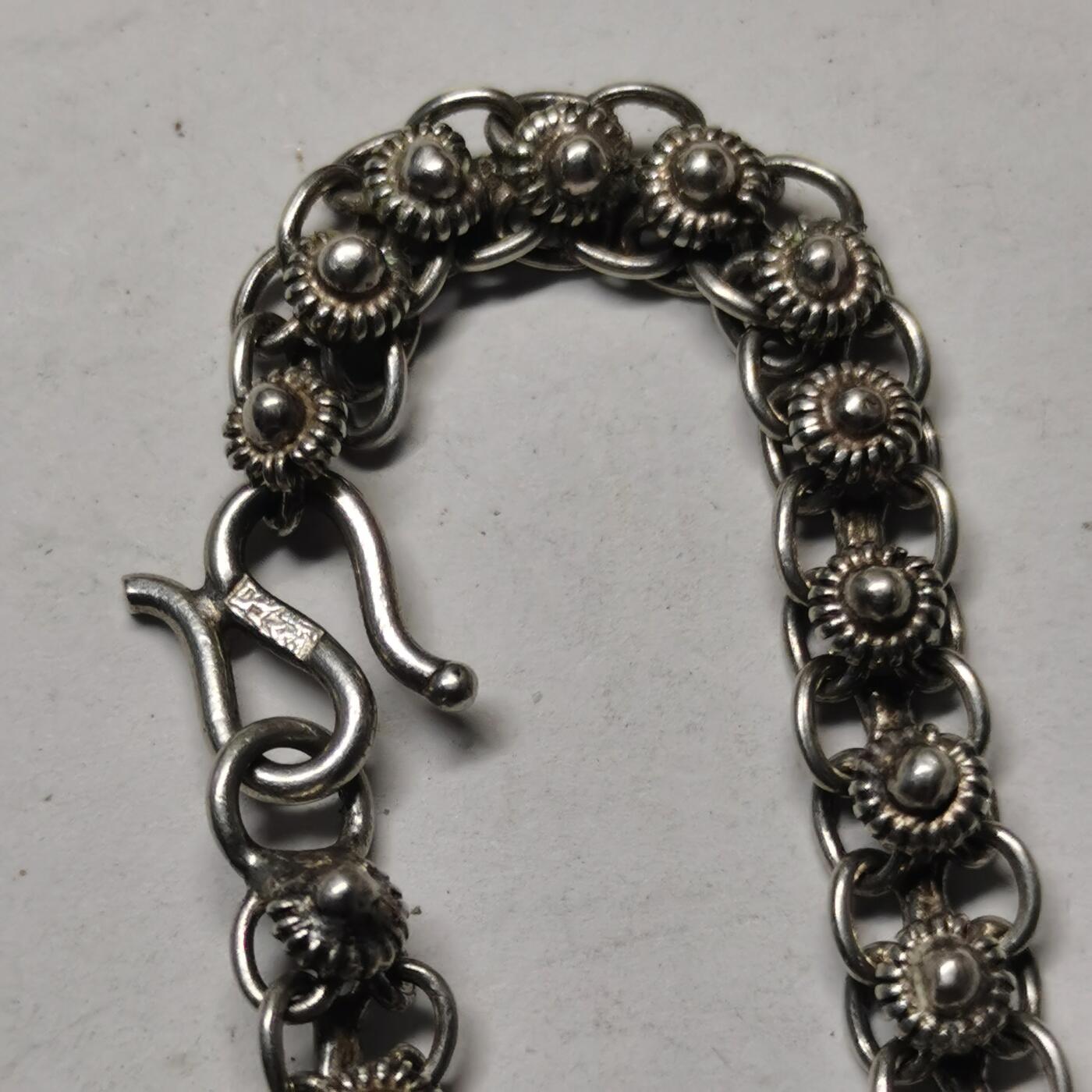 杂件专场90期 民国时期老银手链