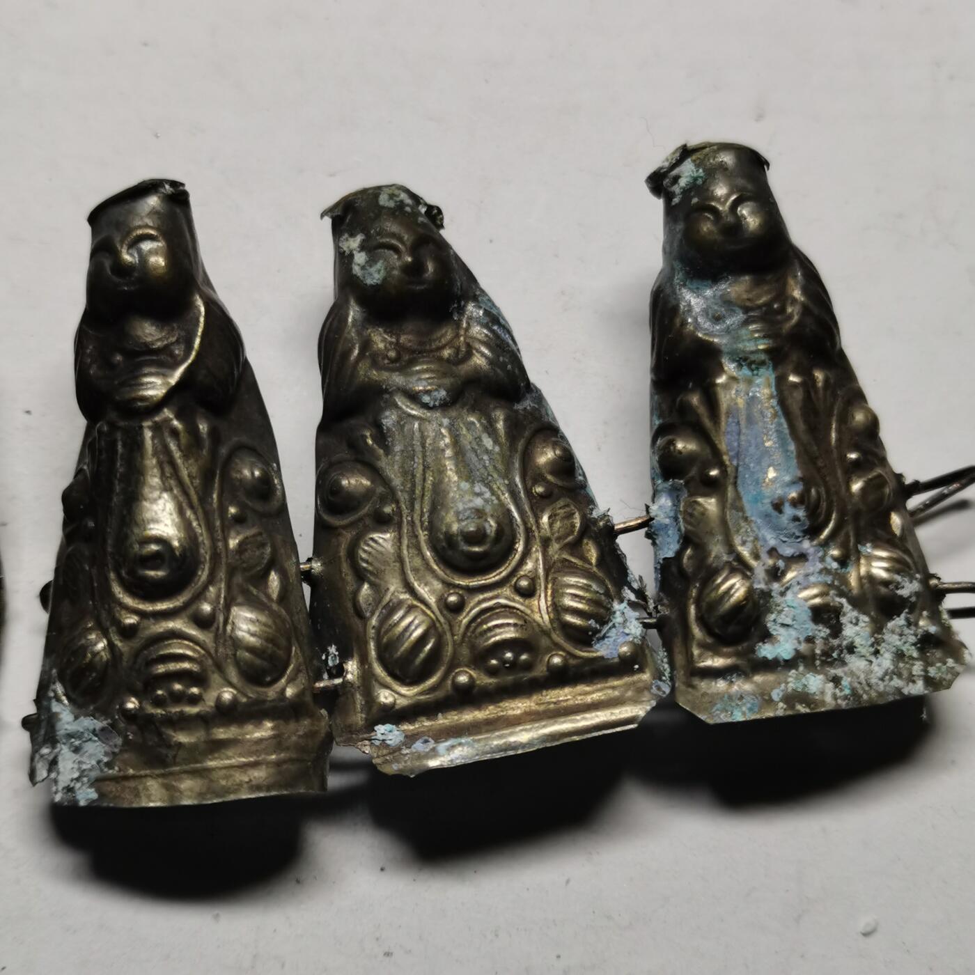 杂件专场90期 清代老银佛