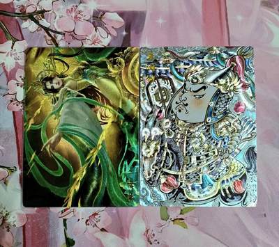 龙虎卡牌-六九场（无佣金，周六结拍，欢迎送拍） - 粗闪 柳神&明朱