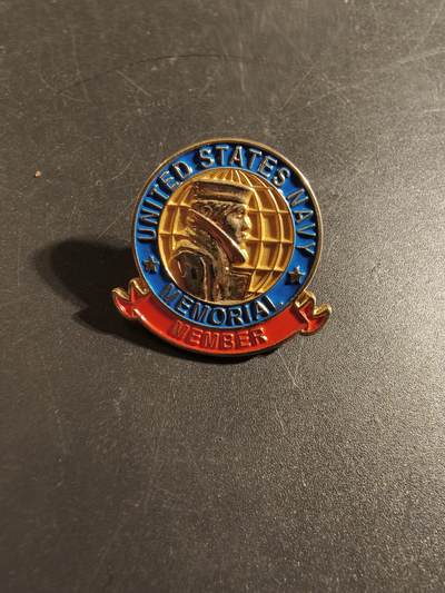 老王徽章第172期 - 美国海军纪念会员证章