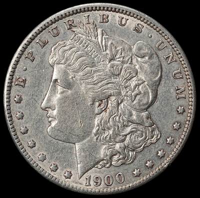 修遠堂世界钱币第九十九期 - 1900年美国摩根大银币 26.69g，含银90%