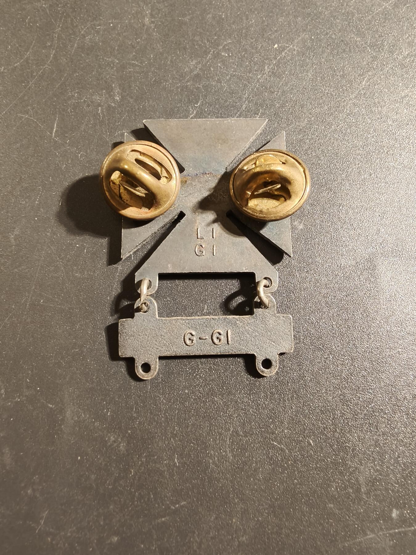 老王徽章第172期 美国步兵射手技能章    步枪勋条    带厂标