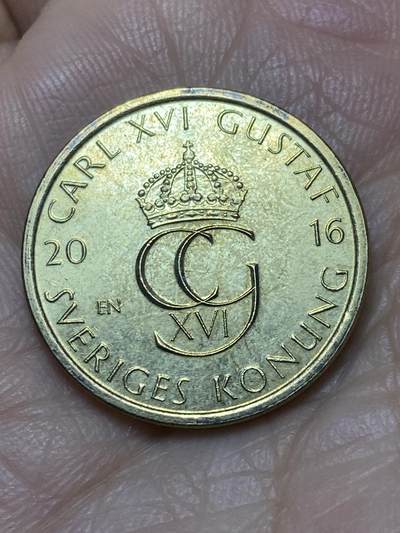 2025年第一百四十场(总第一百六十六场）外国好品散币场(免佣金) - 瑞典🇸🇪2016年5克朗