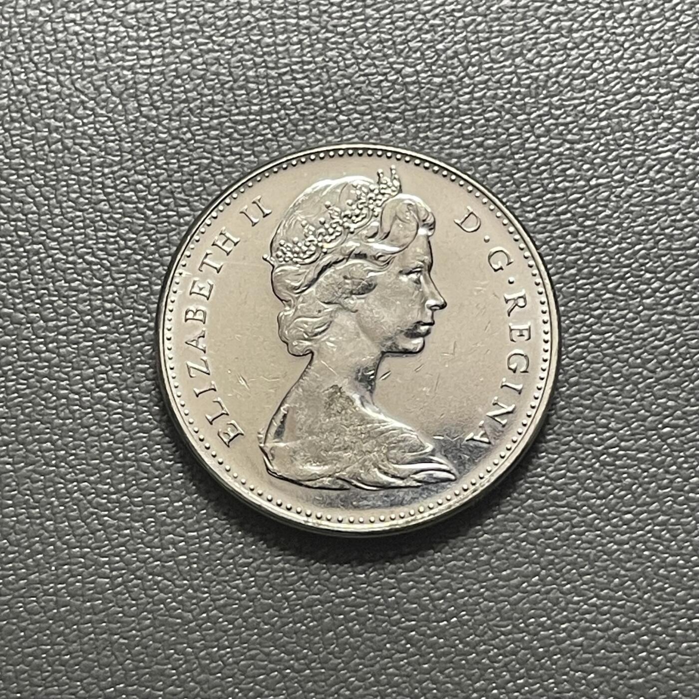 回流1228  加拿大1967年5分 加拿大联邦成立100周年 白靴兔