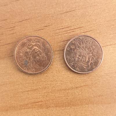 各国硬币第7期 无佣金 - 法国1殴分2枚