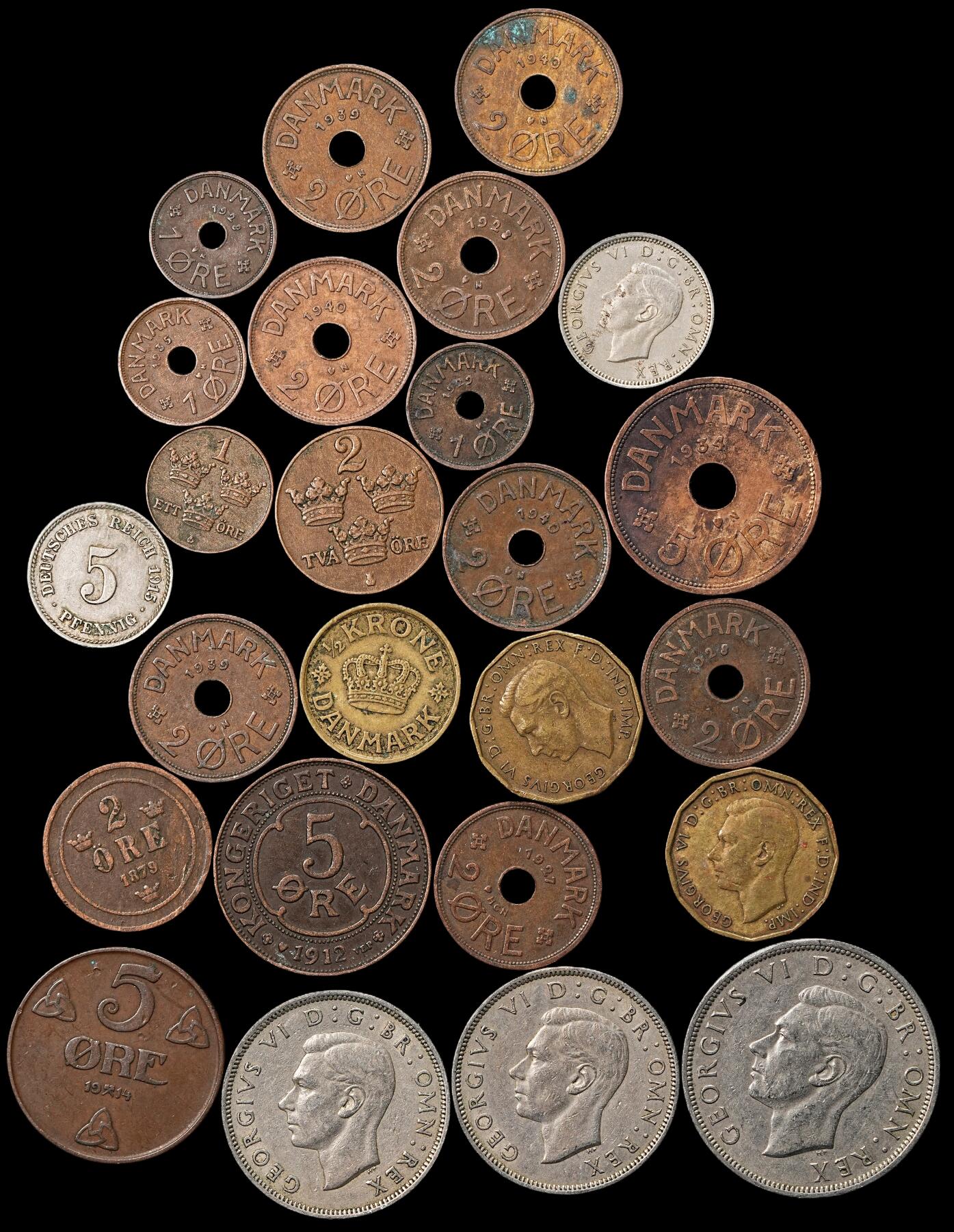 修遠堂世界钱币第九十九期 世界旧硬币第二组