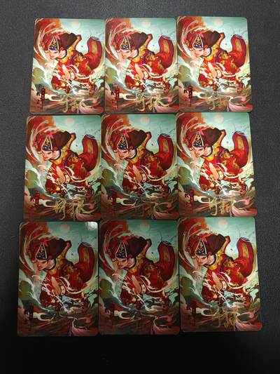 天玑星卡拍第154期《12.25周四截拍》持续收拍收评中 满赠卡需备注 - 【亲签卡】宁缺卡牌 水浒传 戴宗 亲签卡 普卡九张