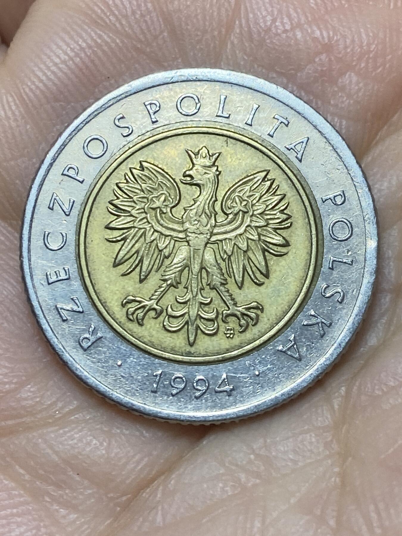 2025年第一百四十场(总第一百六十六场）外国好品散币场(免佣金) 波兰🇵🇱1994年5格罗希