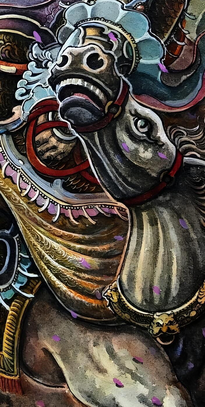 白泽拍卖卡牌手绘专场第30期（白金之夜 跨年大拍） 2025 刘晓明手绘画 将  刘晓明亲签